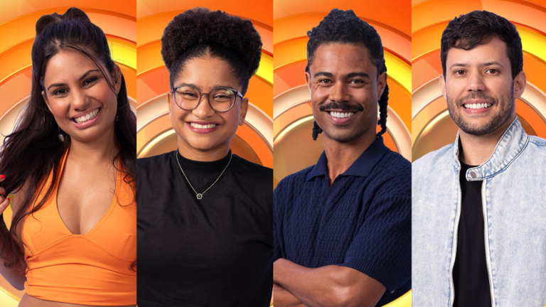 Gabriela, Milena, Breno e Marcel