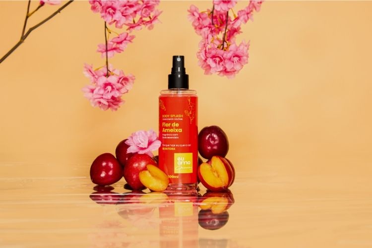 Body splash e hidratante Eu Amo Charming