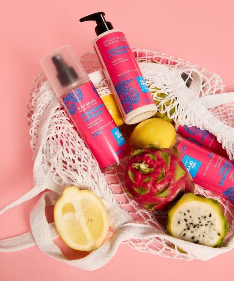 Body splash e hidratante Eu Amo Charming