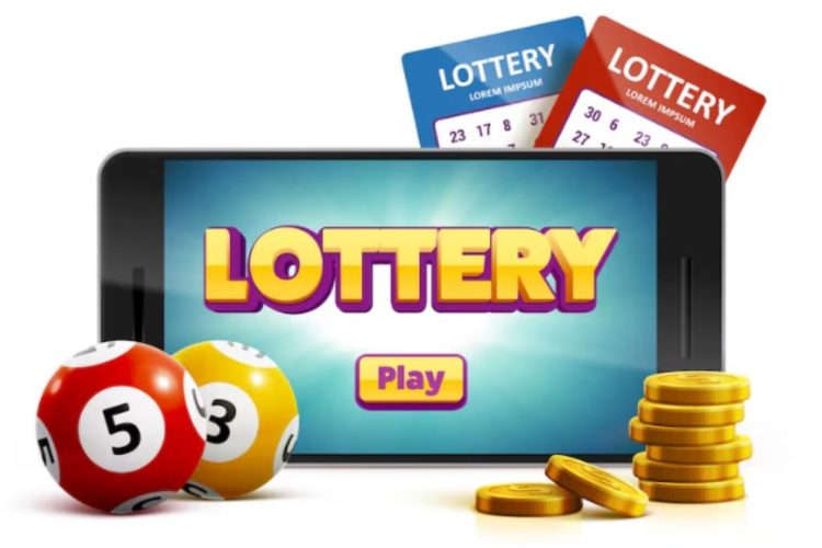 Celular mostrando grupos de loteria online