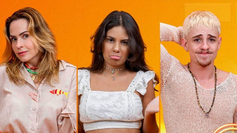 Ana Paula, Gabriela e Juliano no BBB 26