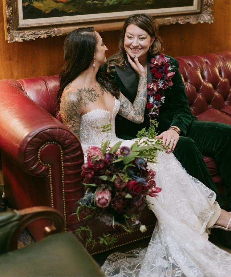 Noivas góticas, uma das tendências de casamento para 2026