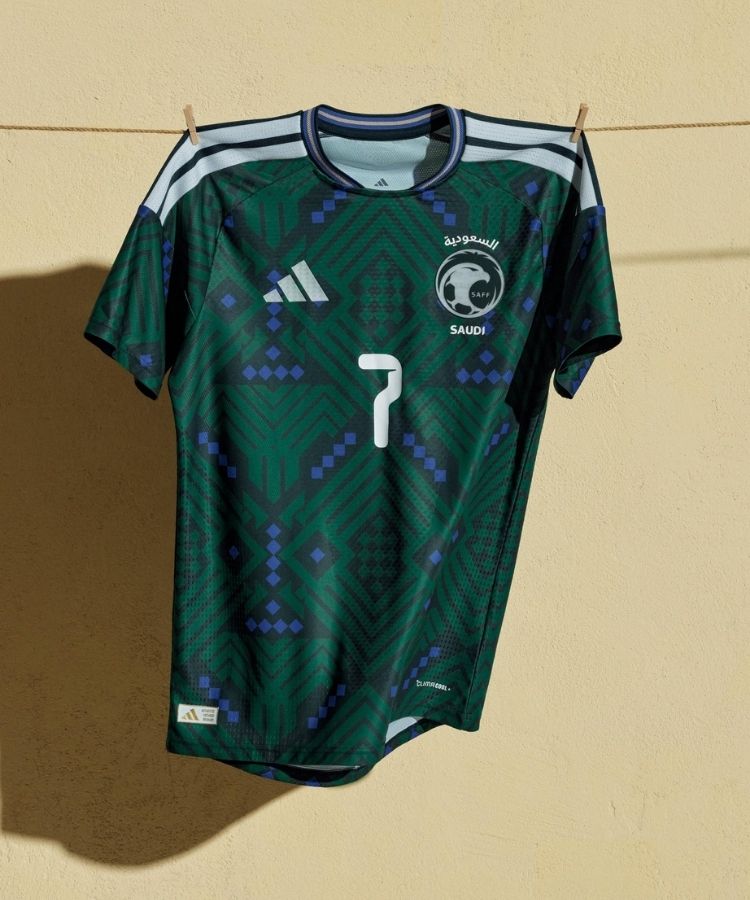 Camisas mais bonitas da Copa do Mundo FIFA 2026: Arábia Saudita