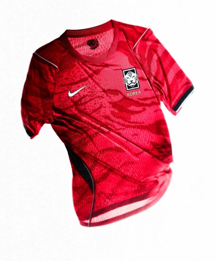 Camisas mais bonitas da Copa do Mundo FIFA 2026: Coreia do Sul