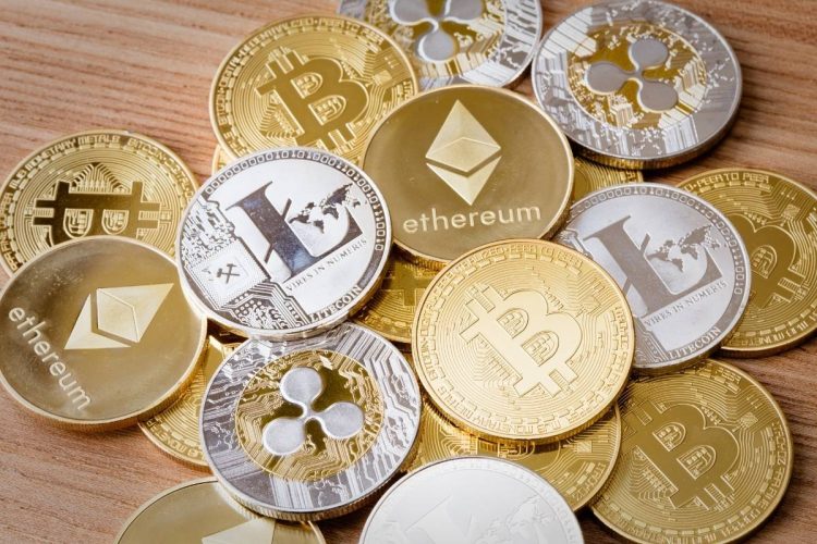 Foto de moedas do Ei Crypto