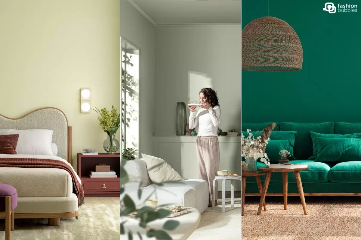 Aipo da Sherwin-Williams, Pedra Natural da Coral e Redon da Lukscolor, cores do ano 2027