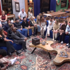 Peões reunidos em A Fazenda 18