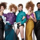 Modelos na campanha da coleção da Zara em collab com o estilista John Galliano