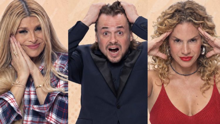 Adryana, Daniel e Maíra em A Fazenda 18
