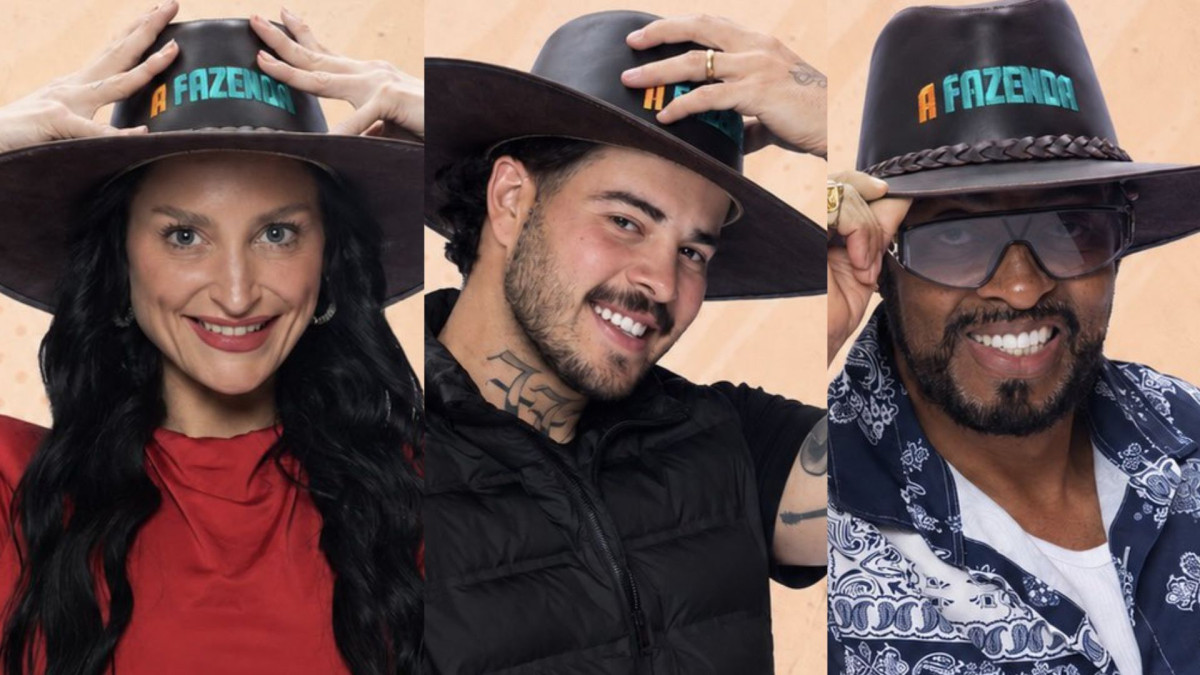 Ariela, Jottapê e Thaíde em A Fazenda 18