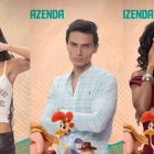 Catherine, Gabriel e Tina estão na Roça em A Fazenda 18