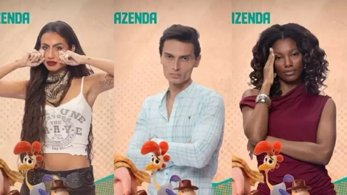 Catherine, Gabriel e Tina estão na Roça em A Fazenda 18