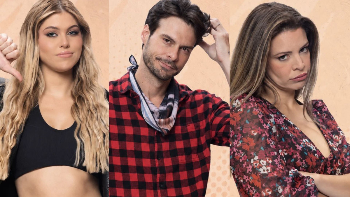 Eduarda, Igor e Renata em A Fazenda 18