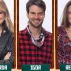 Eduarda, Igor e Renata estão na 4ª Roça de A Fazenda 18